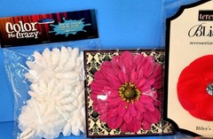 RETIRED RARE ASSORTED BEAUTIFUL 11CT. FLOWERS LOT SCRAPBOOK EMBELLISHMENTS #8b
