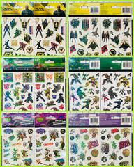 400+ Stickers | Cartoon Disney Pixar Marvel Characters TV movies Video Gaming