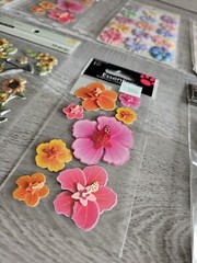 Sticker Lot – Flowers Scrapbooking 3D Stickers – Floral Spring Sunflower #108