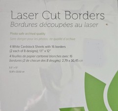 Rare OMFL Laser Cut BEAUTIFUL BABY Borders & Coordinating Elements Scrapbook
