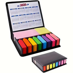 1 Set of Colorful Convenience Stickers Organization Multi-Color Stickers Set Lea