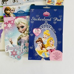 Disney Princess Cinderella Lot 8 Stickers & 1 Die Cut Sandylion Disney