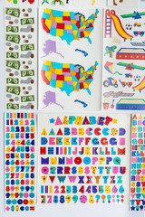 Mrs. Grossman’s Sticker Lot Animals School Alphabet Sports Home Food More