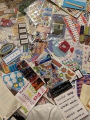 Scrapbooking Mixed Lot of Stickers Die Cuts Chipboard No Bunny Jolee’s Colorbok