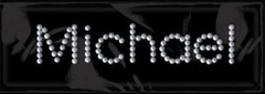 Rhinestone Name Scrapbook & Paper Craft Stickers – Michael – Me & My Big Ideas
