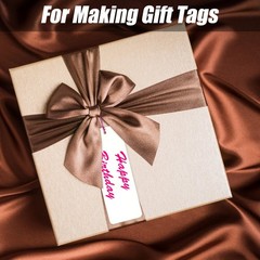 MIDELONG 40 Pcs Kraft Paper Blank Bookmarks with 40 5.5×2 inches, Multicolor