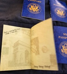 Kicko Passport Sticker Book For Parties – 12 Pack – Pad Of Famous Places