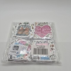 Book Stickers Pack, Multicolor Books Theme, Assorted Designs, MPN X004JBHVGD