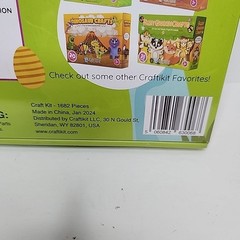 NEW SEALED $30 Easter Dots & Gems Craft Kit Crafts for Kids Ages 3-5, Kids Gem
