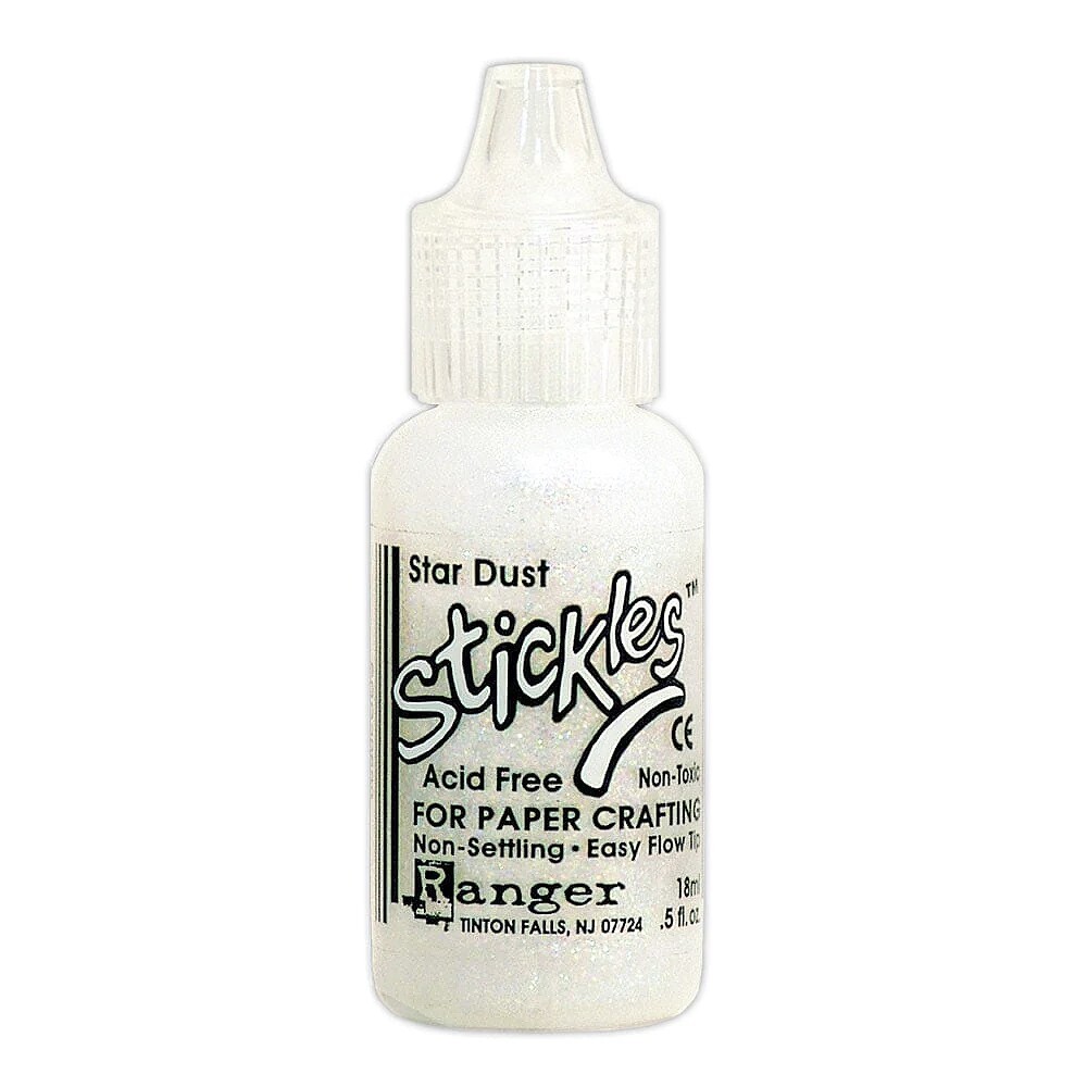 Ranger, Stickles Glitter Glue, Star Dust Glitter Glue, Iridescent, Ice, Stardust