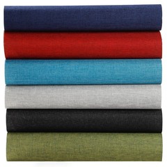 12Pcs Book Cloth for Book Binding 14x10in Linen Fabric Sheets 6 Colors DIY Craft