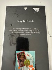 Imaginisce Twitterparted Collection Chipboard Stickers Foxy & Friends Blossom