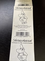 Vintage 1999 Paddington Bear At The Beach Sticker Mod Roll – Approx 65 Mods