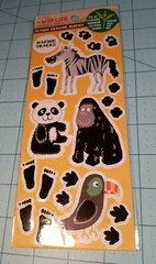 Set of 8 Scrapbooking Stickers & Embellishments: Animals, Bugs, Jungle & Zoo NEW