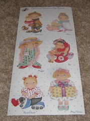Tie Me To The Moon ~ Dimple Street Gang Sticker Sheet ~ City Girls