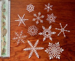 ❄️ Snowflake Winter Christmas Card Topper Tattered Lace Scrapbook Cut Out flake