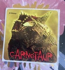 Disney Carnotaur Sticker Mod 2.5” Inches Imperfect