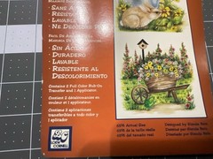 Indoor/Outdoor Accents RUB-ON TRANSFERS – Tea Pots – 2; Flower Garden & Baskets