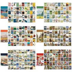 9 Sets 450 Sheets Washi Stickers for Journaling, Art Painting Drawing Themed …