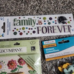 Lot Of Misc Craft Book Stickers Recollections Sticko Jolees Boutique Crafters