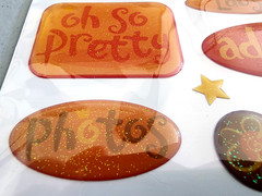 Creative Imaginations I’m The Princess Epoxy Stickers 3D Scrapbook Princesses