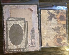 165 Pc Junk Journal Bundle Nature Floral Landscape Scrapbook Papers Stickers Lot