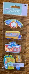 RARE Jolees Back To School Days It’s Time Backpack New Stuff Shoes Supplies
