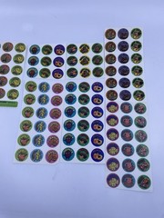 Vintage Stickers Scratch N Sniff Gordy Pine Popcorn Coconut 104 Stickers