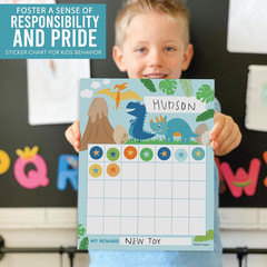 Sticker Chart for Kids Behavior at Home & Classroom – 25 Reward Chart for Kids I