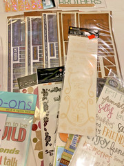 Bulk Lot Paper Crafting Scrapbooking Card Making Crafting Art Stickers Supplies