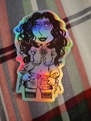 Louis Griffin Nana Paradise Kiss Holographic Sticker 3X3inches X7 Lot