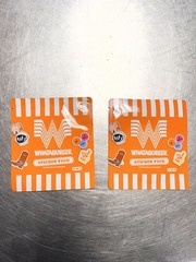 Whataburger Sticker Pack 1- 5 set Collectible 2026 kid Meal Stickers Sealed