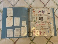 Vintage Mrs Grossman Creative Memories Sticker Collection Lot 18 Pages 1984-1998