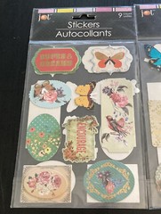 Jot Birds Butterflies Flowers Stickers LOT – 36 Pieces Total