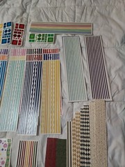 Creative Memories LOT Stickers 40 Sheets Scrapbooking and Strips/Papers