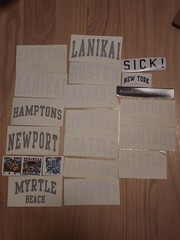 1000s Of Brandy Melville John Galt Stickers & Accessories Lot Wholesale