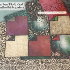 hot off the press scrapbooking Pages ,Double Sided Bohemian Dreams Paper Pack