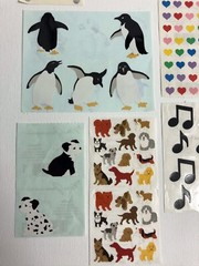 Mixed Lot of Sandylion and Mrs. Grossman’s Stickers Bears / Sm Dogs / Insects