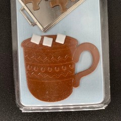 Brad Buddies Hot Off the Press Frosty Winter Scrapbooking Embellishments Metal
