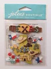 Jolee’s Texas United States Travel Vacation Scrapbooking Stickers