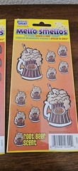 VTG Mello Smellos Stickers Root Beer Float, Tacos, Coffee, Mint Ice Cream. New