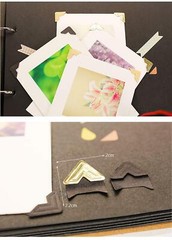 10 Sheet (240-pack) Photo Corners Self Adhesive Photo Foto Corner Stickers