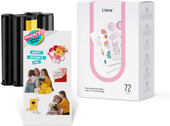 Sticker Paper & Cartridge (Enhanced Adhesion Version) – Includes 2 Ink Cartridge