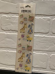 FRANCES MEYER Baby Toys Stickers NEW 2 Sheets MADE IN USA