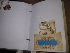 Alice In Wonderland Junk Journal Scrapbook USA Seller