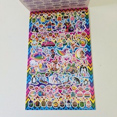 Lot of 3♡NEW♡2018🦄 Lisa Frank 🌈Sticker Pads♡over 600 Stickers