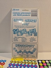 Le Trend Enterprises Stickers Star Brights Vintage 1992 New & Open