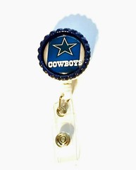 Dallas Cowboys Retractable ID Badge