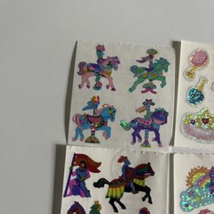 Sandylion prisma foil Unicorns Knights Princess 4 mods Castle Cute Vintage