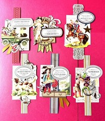 Anna Griffin Beaux Regards 12 PCS Collage Toppers + MORE ~ Over the Hill/Funny!